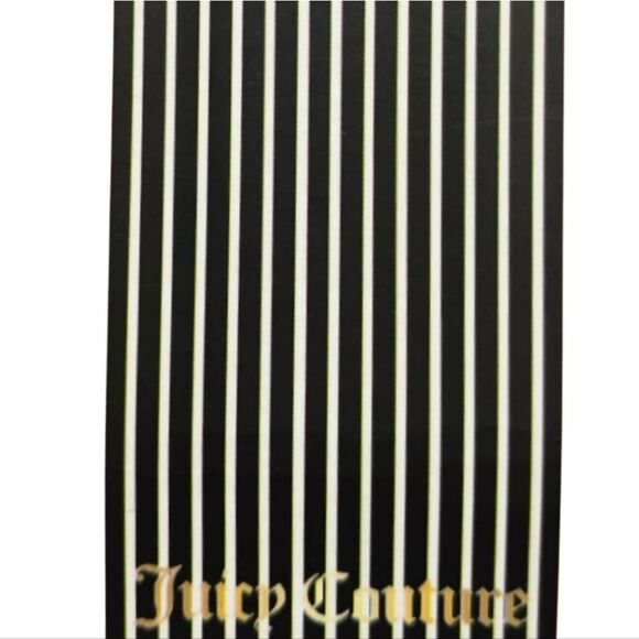 Juicy Couture Home Signature Logo Stripe Beach Towel - Picture 2 of 6